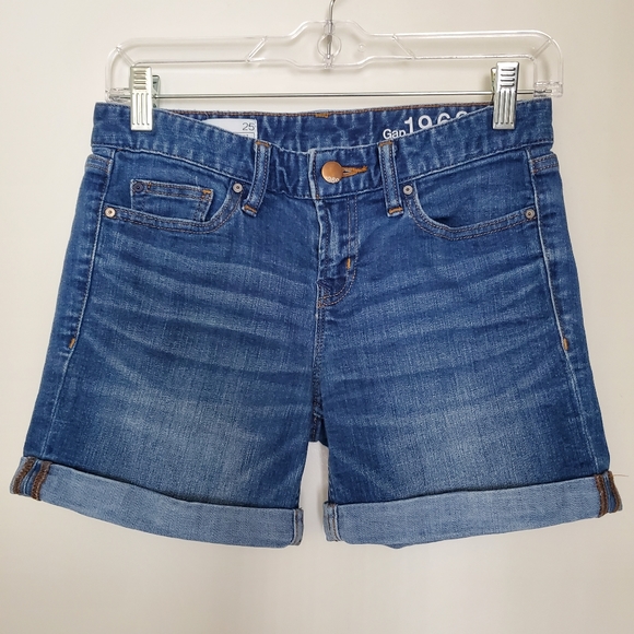 Gap denim shorts medium wash size 25 - Picture 1 of 5